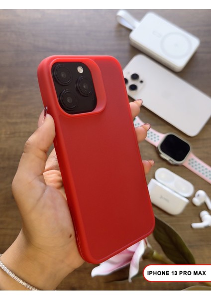 iPhone 13 Pro Max Uyumlu Kamera Korumalı Darbeye Dayanıklı Renk Atmayan Keep Silikon Kılıf