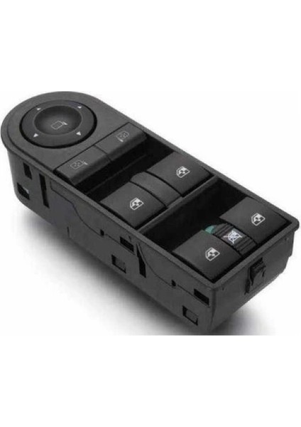 Düğme Cam Açma Astra H / Zafira B 04SONRASI (Dörtlü) Ayna Ayar Düğmeli Çerçeveli Sol (Oem No: 6240447)