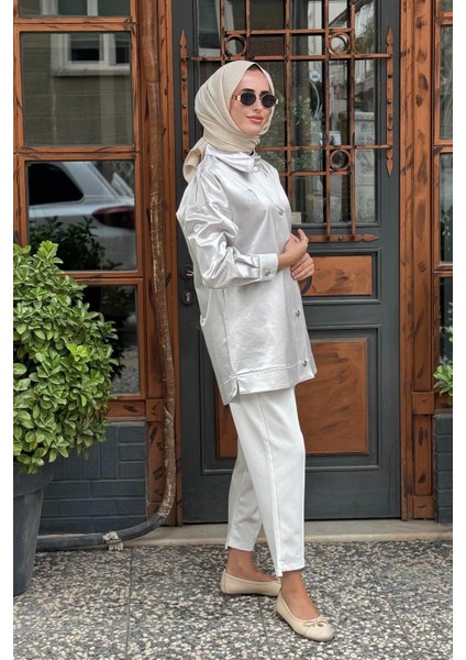 Ceket KA-B25-13076 Gümüş fiyatları