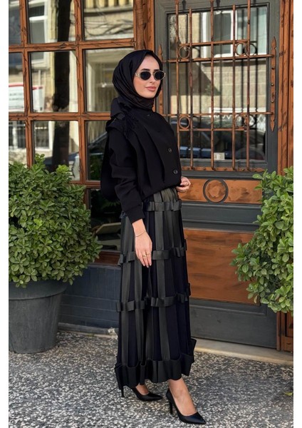 Ceket W-6817 Siyah modelleri