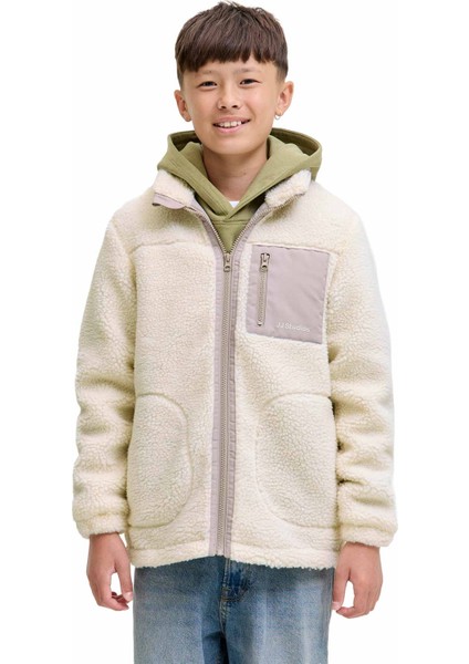 Jjesoho Teddy Jacket Sn J Ekru Erkek Çocuk Ceket