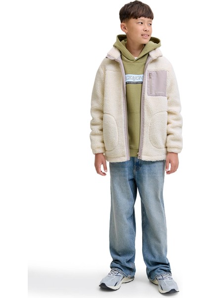 Jjesoho Teddy Jacket Sn J Ekru Erkek Çocuk Ceket fırsatları