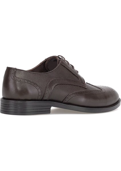 Elit TNHSY315 Erkek Hakiki Deri Klasik Ayakkabı Kahverengi fırsatları