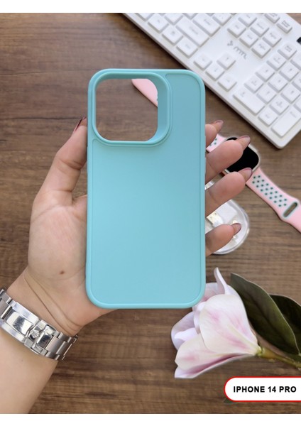 iPhone 14 Pro Uyumlu Kamera Korumalı Darbeye Dayanıklı Renk Atmayan Keep Silikon Kılıf fırsatları