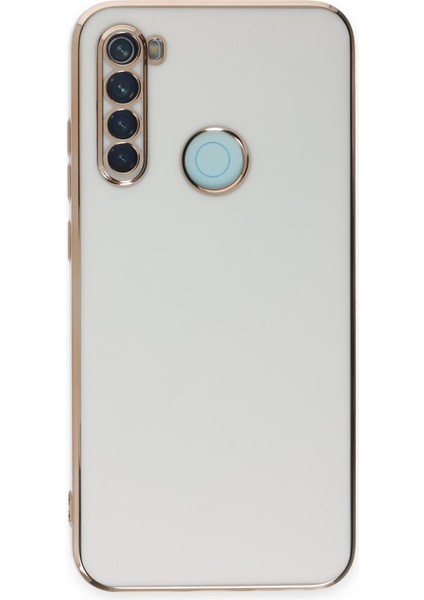 Redmi Note 8 Kılıf Şık ve Parlak Silikon Kapak Ryc/volet