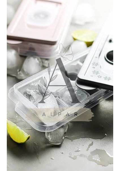 4 Adet 12 Bölmeli Silikon Kapaklı Buz Kalıbı Bas Parmak Buz Kalıbı Içecek Buzu fiyatları