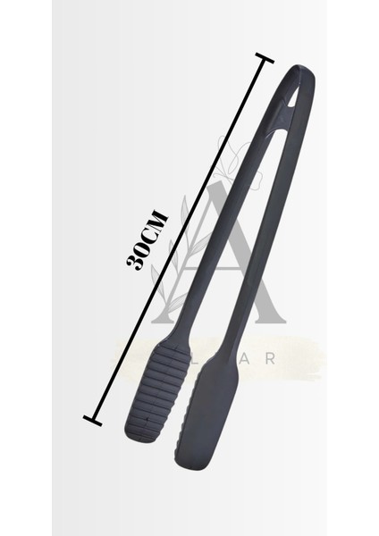 2'li Set Izgara Maşası ve Cımbız Maşa Lüks Servis Sunum Seti 220C Dayanıklı Maşa Seti modelleri