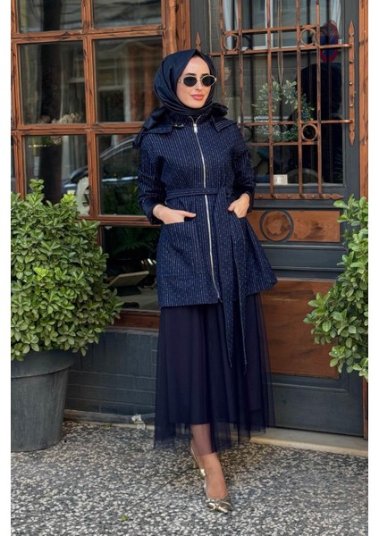 Ceket 26KZ1048 Lacivert