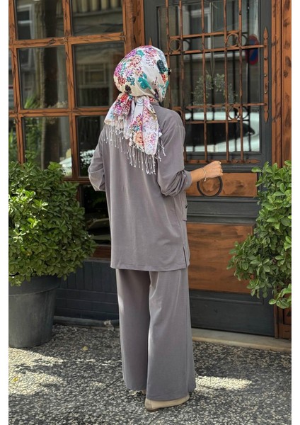 Pantolonlu Takım 4420 Gri fırsatları