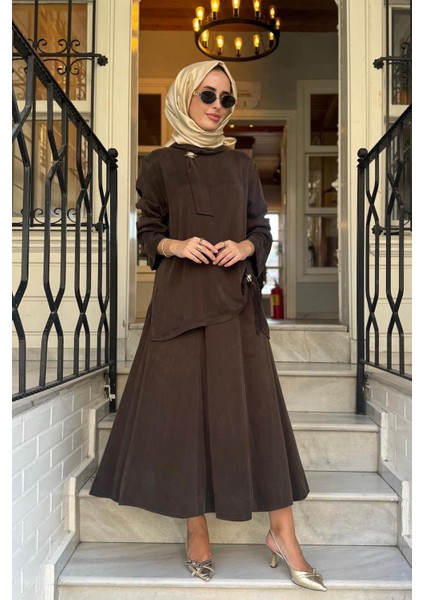 Etekli Takım 2502-3014 Kahve