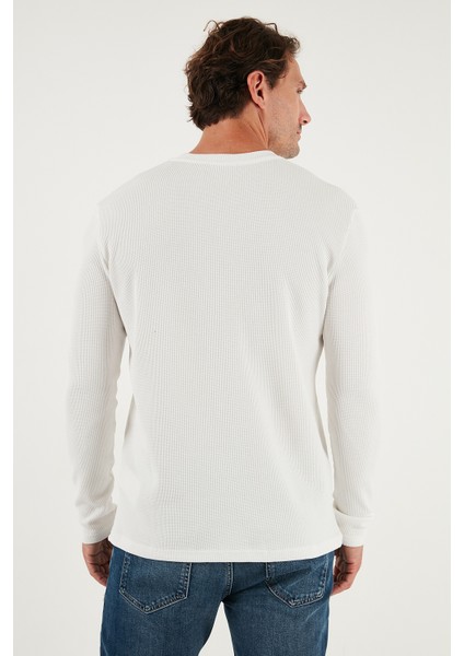 Pamuklu Bisklet Yaka Slim Fit Basic 3'lü Paket Sweat Erkek Sweat 5905073S3 indirimleri