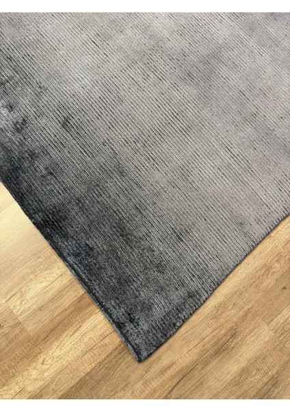 Sina NAVY %100 Doğal Yün & Viskon El Dokuma Modern Halı fırsatları