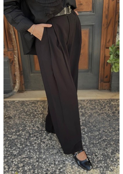 Pantolon 25W7002 Siyah