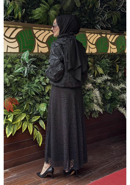 Ceket W-6852 Siyah fırsatları