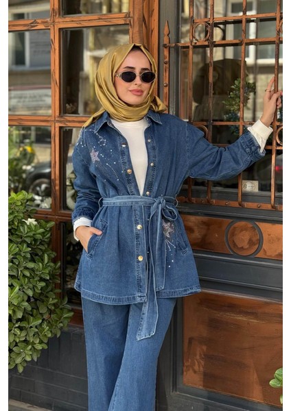 Pantolonlu Takım 26KZ1081 Mavi modelleri