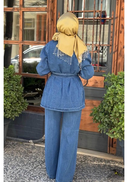 Pantolonlu Takım 26KZ1081 Mavi fırsatları