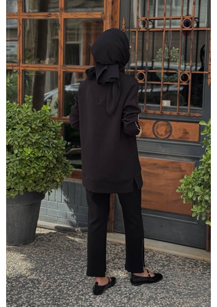 Pantolonlu Takım MB24.704 Siyah fırsatları