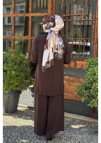 Pantolonlu Takım 38008 Kahve indirimleri