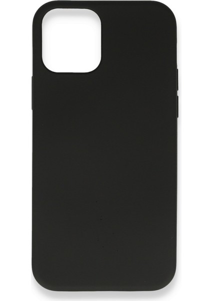 iPhone 12 Pro Max Içi Kadife Kaplı Esnek Silikon Kapak Ryc/ Nano Lansman