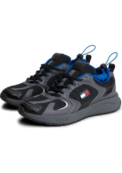 Tjm Runner Mıx Materıal Siyah Erkek Sneaker fiyatları