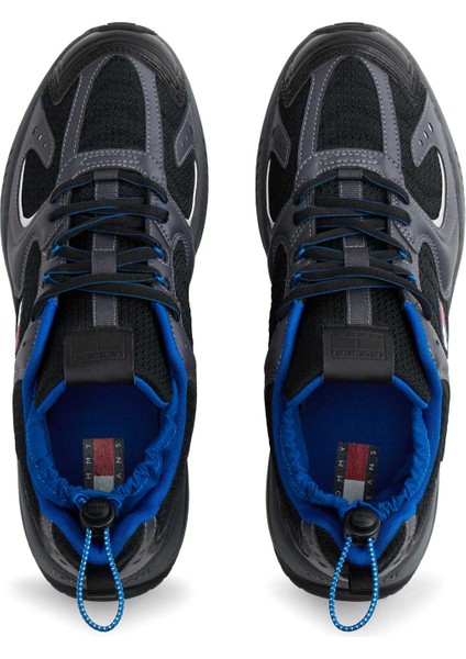 Tjm Runner Mıx Materıal Siyah Erkek Sneaker indirimleri
