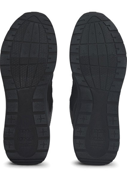 Tjm Runner Mıx Materıal Siyah Erkek Sneaker