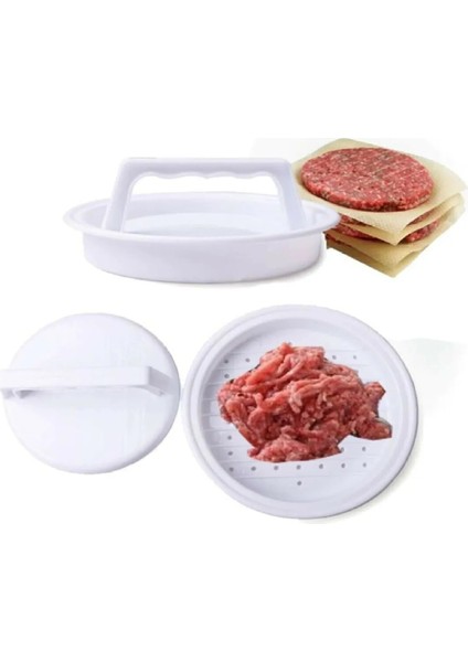 2 Adet Hamburger Köftesi Kalıbı Burger Kalıbı Hamburger Köfte Press Kalıbı Şekillendirici Kalıp fiyatları