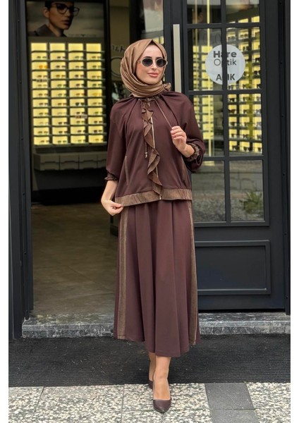 Etekli Takım 2502-4006 Kahve fırsatları