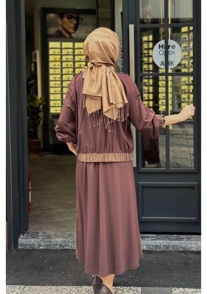 Etekli Takım 2502-4006 Kahve indirimleri