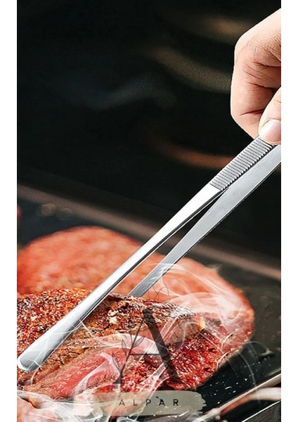 4 Adet Masterchef Cımbız Maşa Paslanmaz Çelik Maşa Et, Barbekü, Mangal, Dekoratif Maşa fiyatları