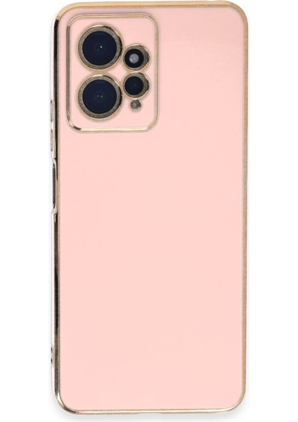 Redmi Note 12 4g Kılıf Parlak Yapılı Esnek Volet Silikon Kapak