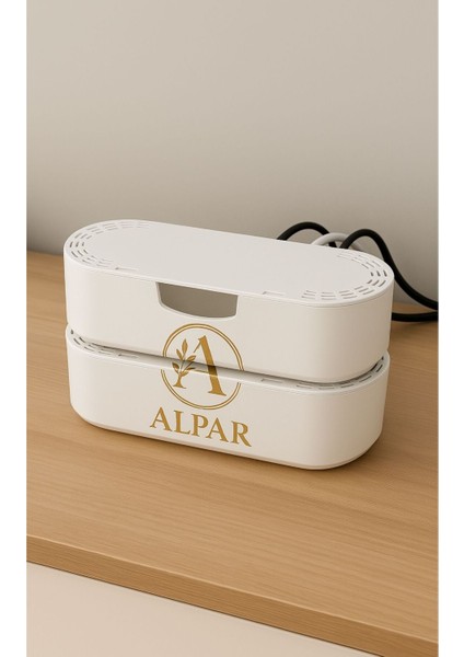 2 Adet Beyaz Kablo Düzenleyici Organizer Kablo Saklama Kutusu Kablo Gizleyici