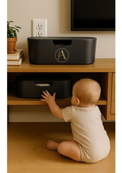 2 Adet Antrasit Kablo Düzenleyici Organizer Kablo Kutusu modelleri