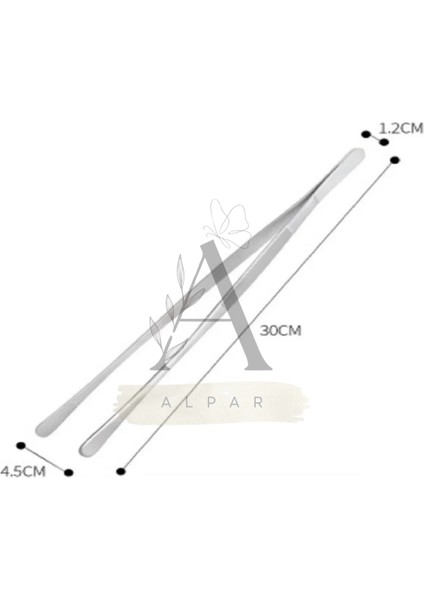 4 Adet Masterchef Cımbız Maşa Paslanmaz Çelik Maşa Et, Barbekü, Mangal, Dekoratif Maşa indirimleri
