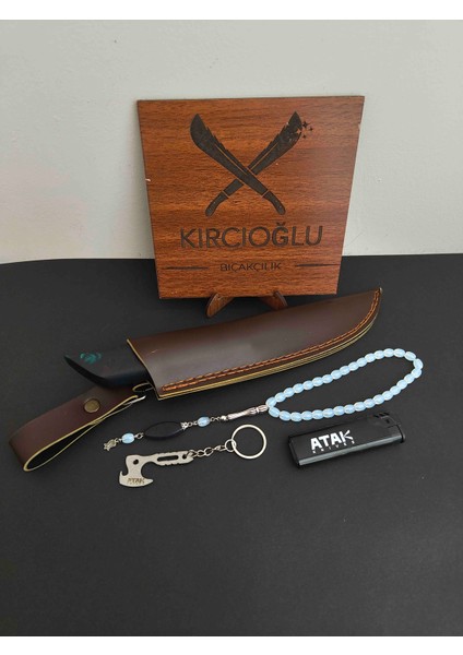 Özel Kılıflı 4'lü Set Epoksi Kabze Pukko Model Bıçak modelleri