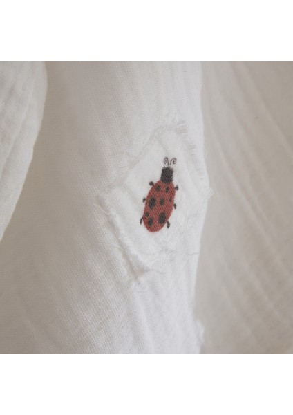 Ladybug 2'li Bebek Müslin Set 65X65 cm Kırmızı fiyatları