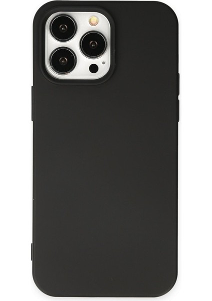 iPhone 15 Pro Içi Kadife Kaplı Esnek Silikon Kapak Ryc/ Nano Lansman