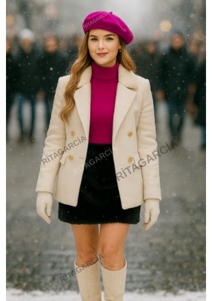 Fransız Ressam Avusturalya Yün Keçe Bere