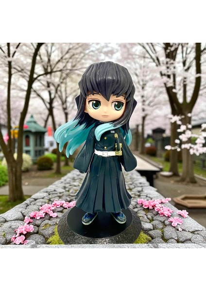 Demon Slayer: Kimetsu No Yaiba Muichiro Tokito Anime Karakter Figür Oyuncak Koleksiyonluk Biblo 15CM