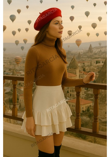 Fransız Ressam Avusturalya Yün Keçe Bere