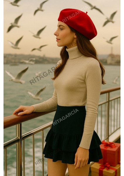 Fransız Ressam Avusturalya Yün Keçe Bere fırsatları