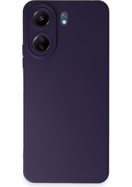 Redmi 13C Içi Kadife Kaplı Esnek Silikon Kapak Ryc/ Nano Lansman