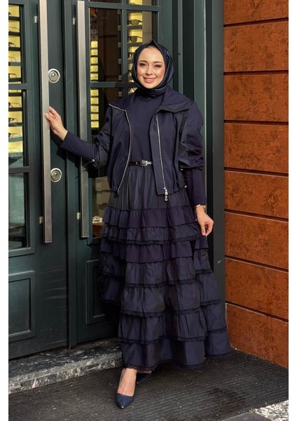 Ikili Elbise 38807 Lacivert