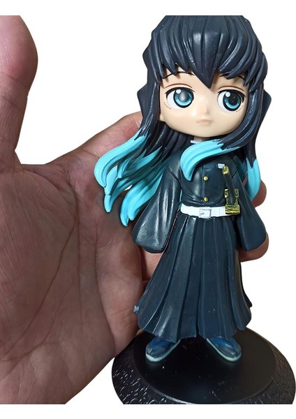Demon Slayer: Kimetsu No Yaiba Muichiro Tokito Anime Karakter Figür Oyuncak Koleksiyonluk Biblo 15CM fırsatları