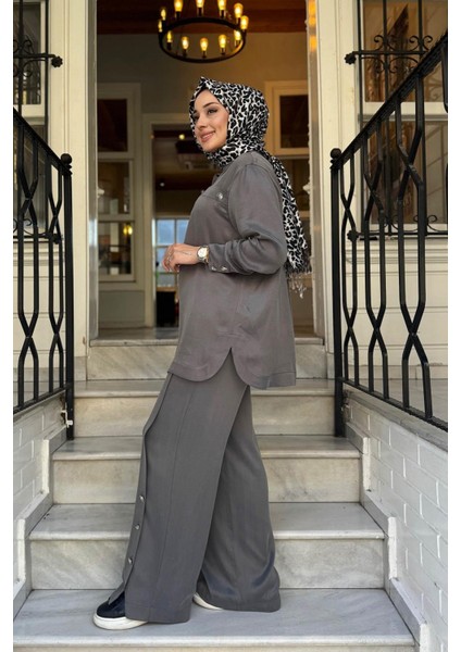 Pantolonlu Takım 2502-3004 Antrasit modelleri