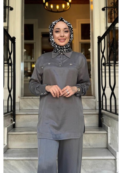 Pantolonlu Takım 2502-3004 Antrasit fırsatları