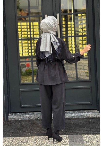 Pantolonlu Takım 2502-4003 Siyah indirimleri