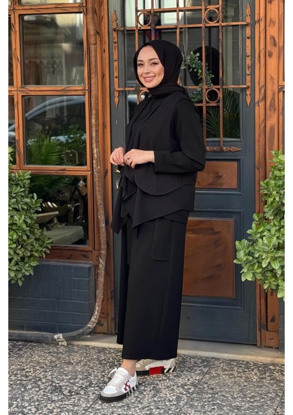 Fuat Gürşen Pantolonlu Takım 25K-4704 Siyah fiyatları