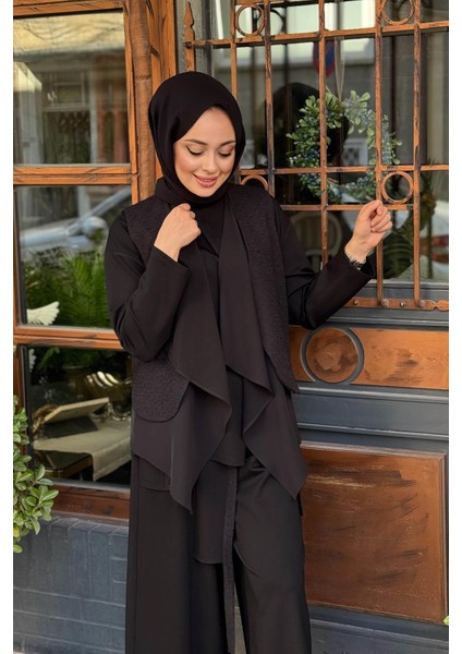 Fuat Gürşen Pantolonlu Takım 25K-4704 Siyah modelleri