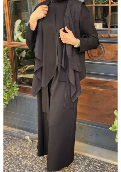 Fuat Gürşen Pantolonlu Takım 25K-4704 Siyah fırsatları